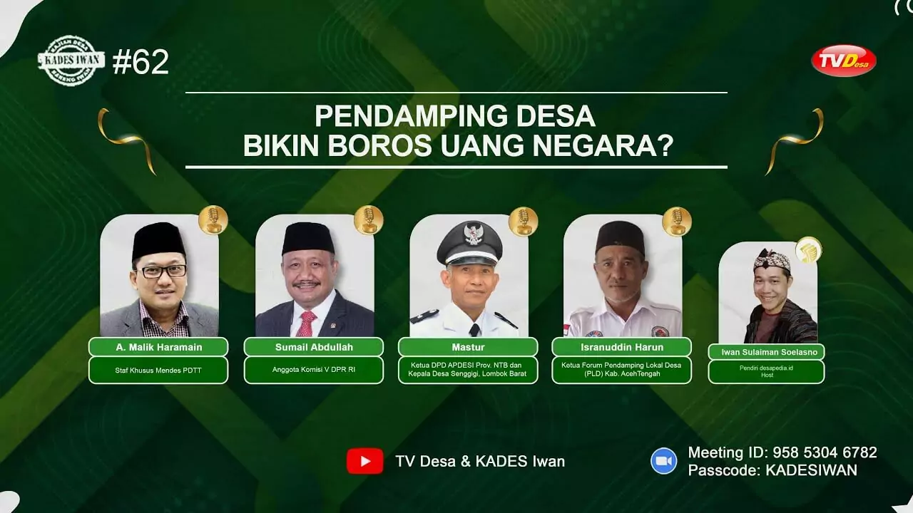 Pendamping Desa Bikin Boros Uang Negara?