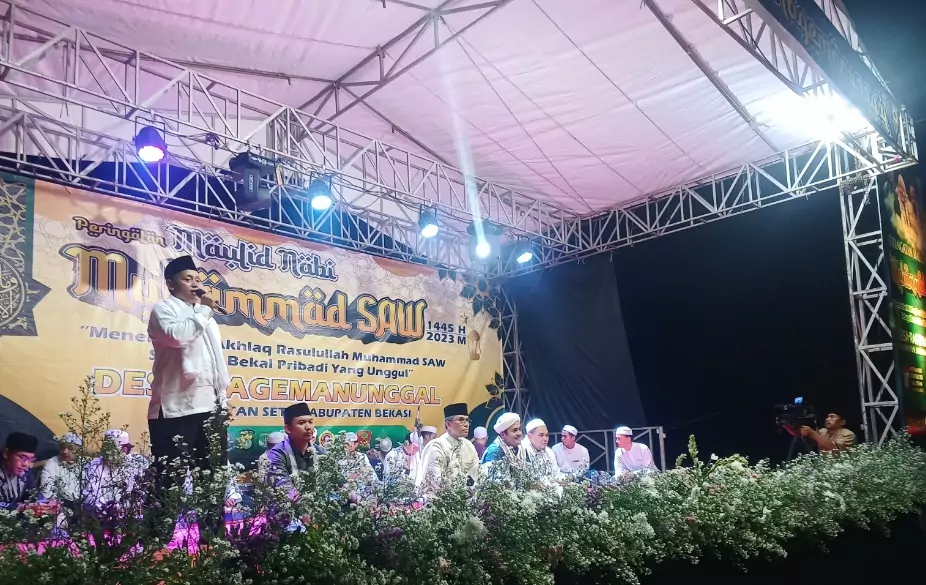 Masyarakat Ragemanunggal Peringati Maulid Nabi Muhammad SAW, Pererat Persatuan Warga Desa - Desapedia