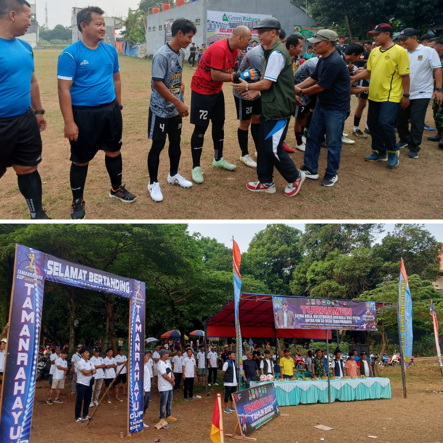 Sambut HUT RI ke-79, Desa Taman Rahayu Gelar Turnamen Olahraga Antar RW - Desapedia