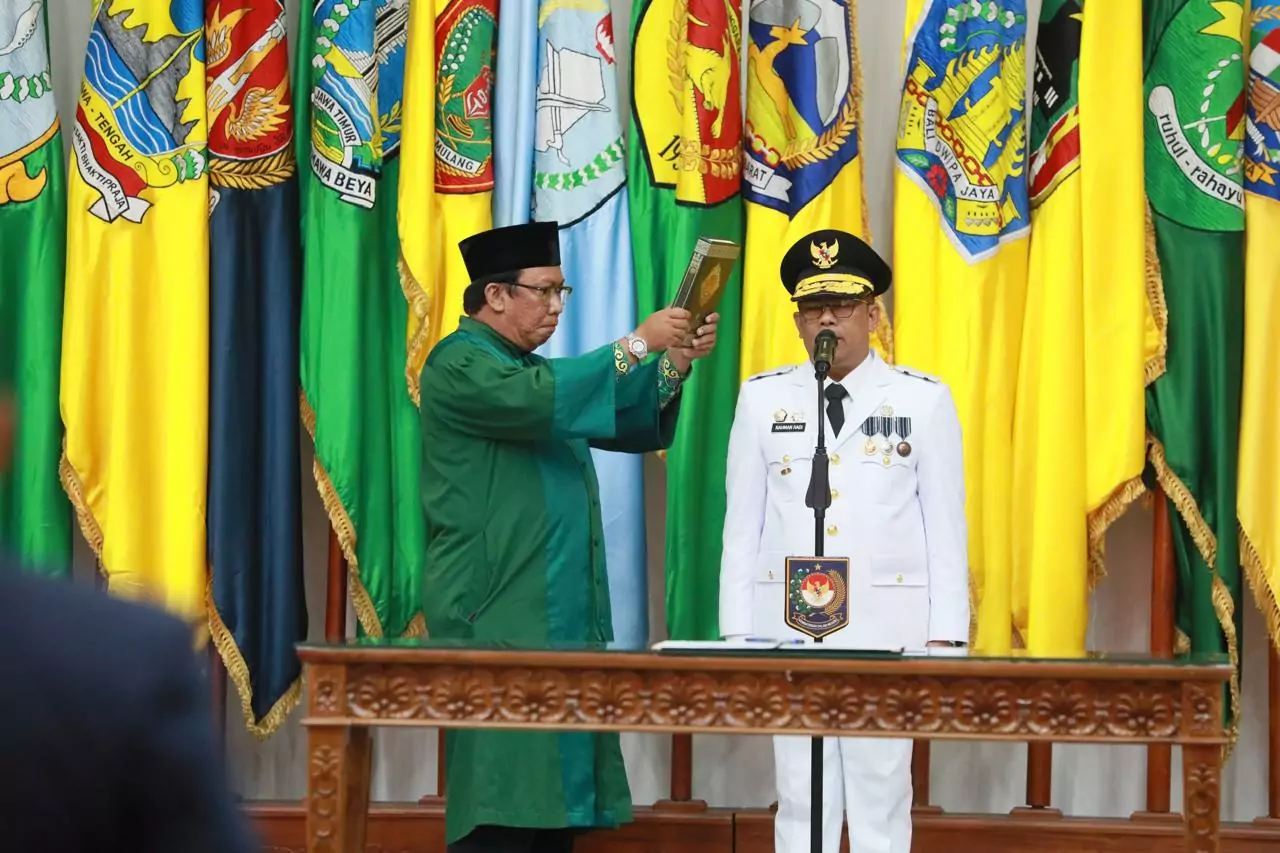 Resmi Dilantik Sebagai Pj Gubernur Riau, Rahman Hadi Beberkan Berbagai Program Prioritas