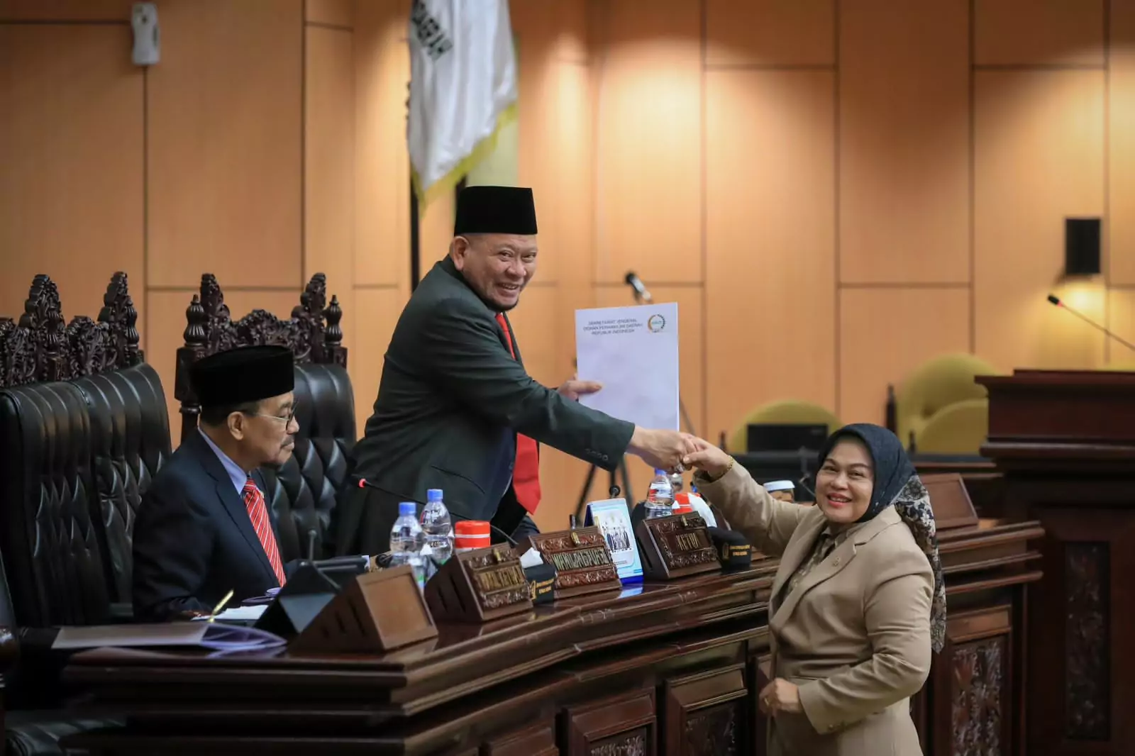 Komite IV DPD RI Sampaikan Hasil Fit and Proper Test Calon Anggota BPK RI, Misbakhun Peringkat Pertama